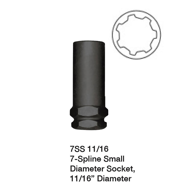 OEMTOOLS 7SS 11/16in. 7-Spline (3-Pack) Main Image