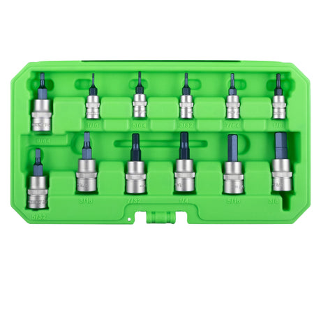 OEMTOOLS 23900 12 Piece SAE Magnetic Hex Bit Socket Set Additional Image 2