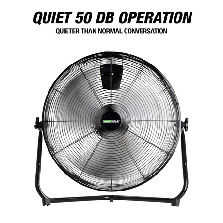 OEMTOOLS 34889 20 Inch High Velocity Floor Fan Additional Image 4
