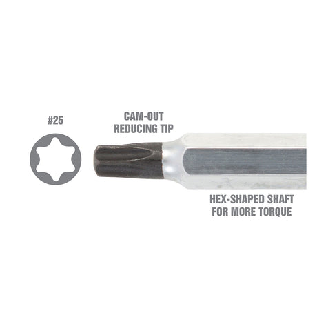 OEMTOOLS 22585 #25 Star Driver Additional Image 2