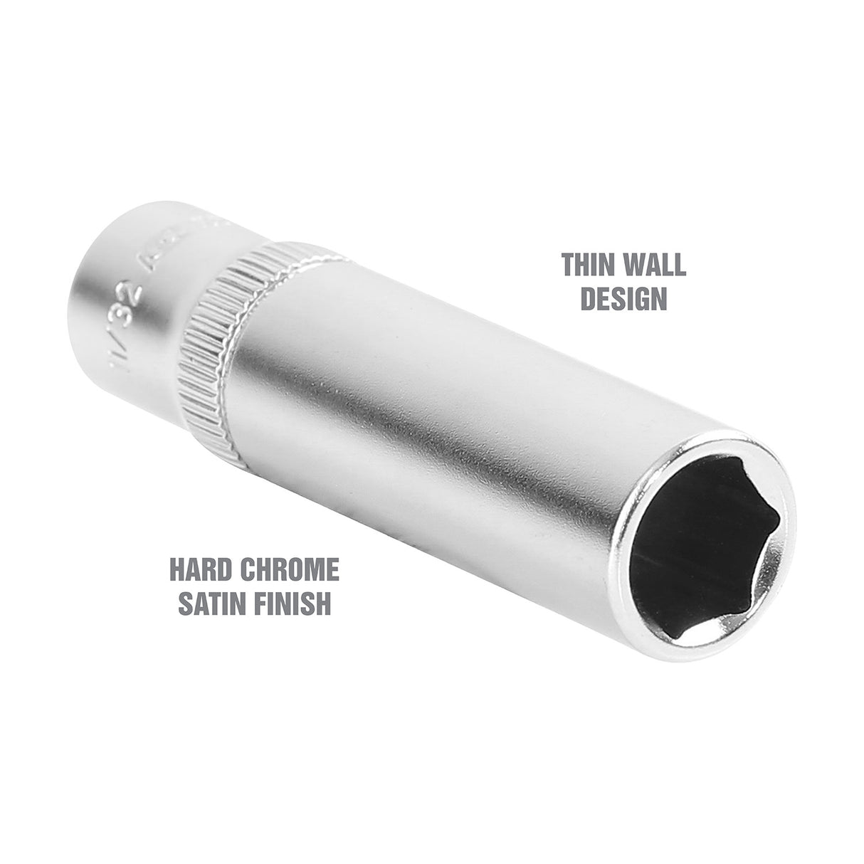 OEMTOOLS 22261 1/4 Inch Drive Deep Socket (11/32in.) Additional Image 2