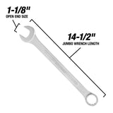 OEMTOOLS 22103 1-1/8in. Jumbo Combination Wrench Additional Image 2