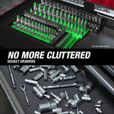 OEMTOOLS 22211 3 Piece Socket Tray Set - Metric Additional Image 6