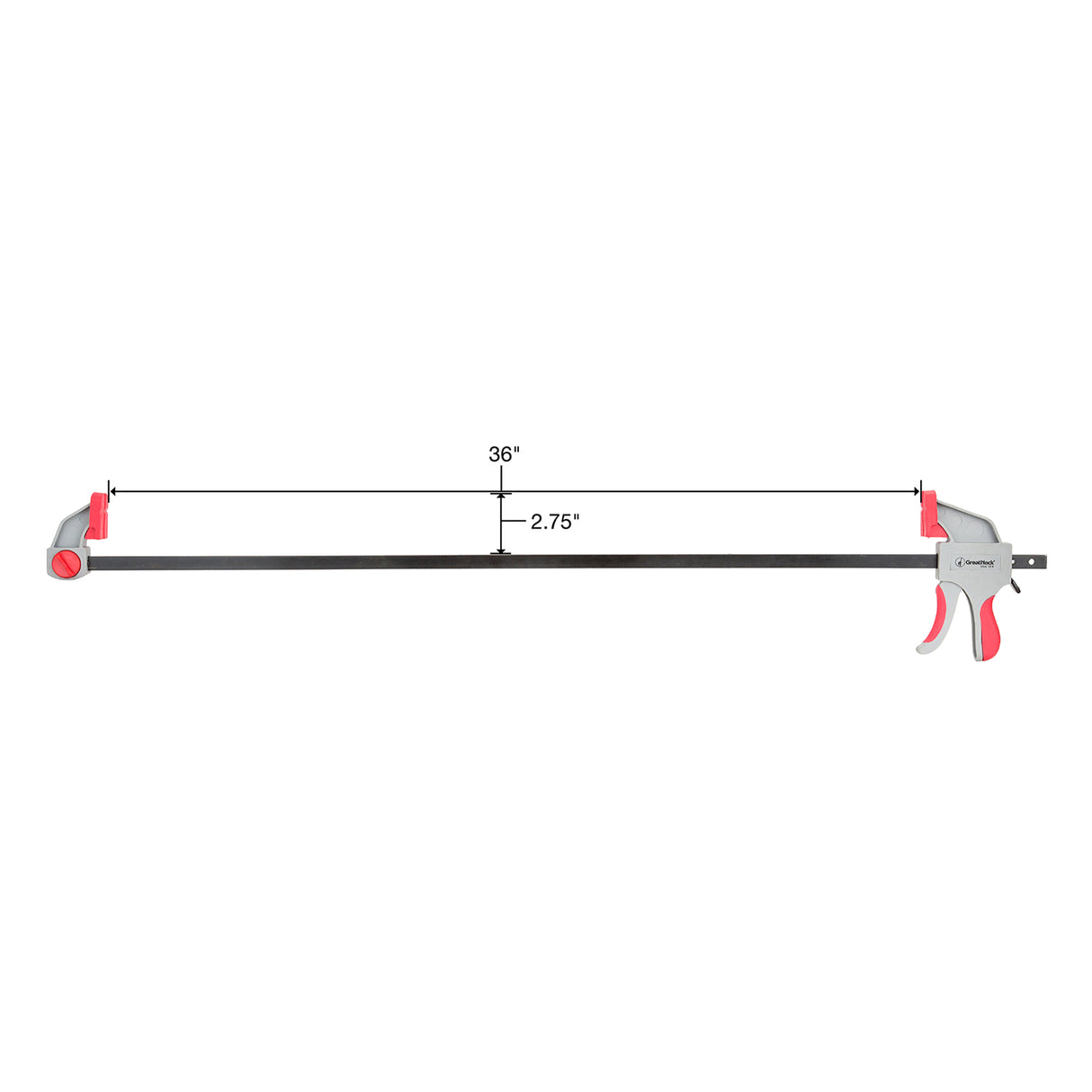 GreatNeck 59005 Ratcheting Bar Clamp (36 Inch) Additional Image 1