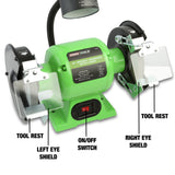 OEMTOOLS 80058 6in. Bench Grinder with Lamp Additional Image 2