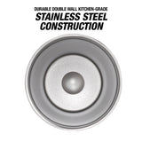 OEMTOOLS 26047  20 Oz. Stainless Steel Double Wall Tumbler - Black Additional Image 3