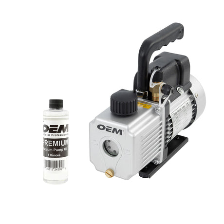 OEMTOOLS 24500 1.8 CFM Single Stage Vacuum Pump Main Image