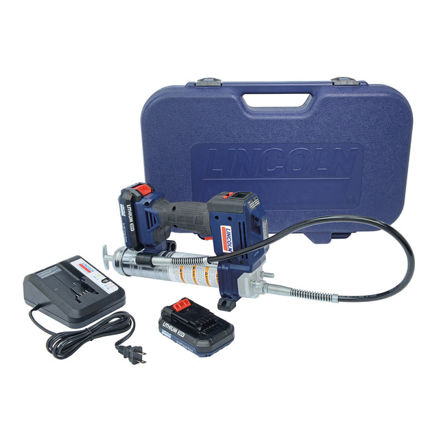 Lincoln Industrial 1884 20 Volt Li-ion PowerLuber Kit 2 Batteries Main Image