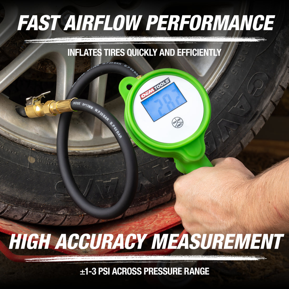 OEMTOOLS 44412 Digital Tire Inflator Additional Image 1