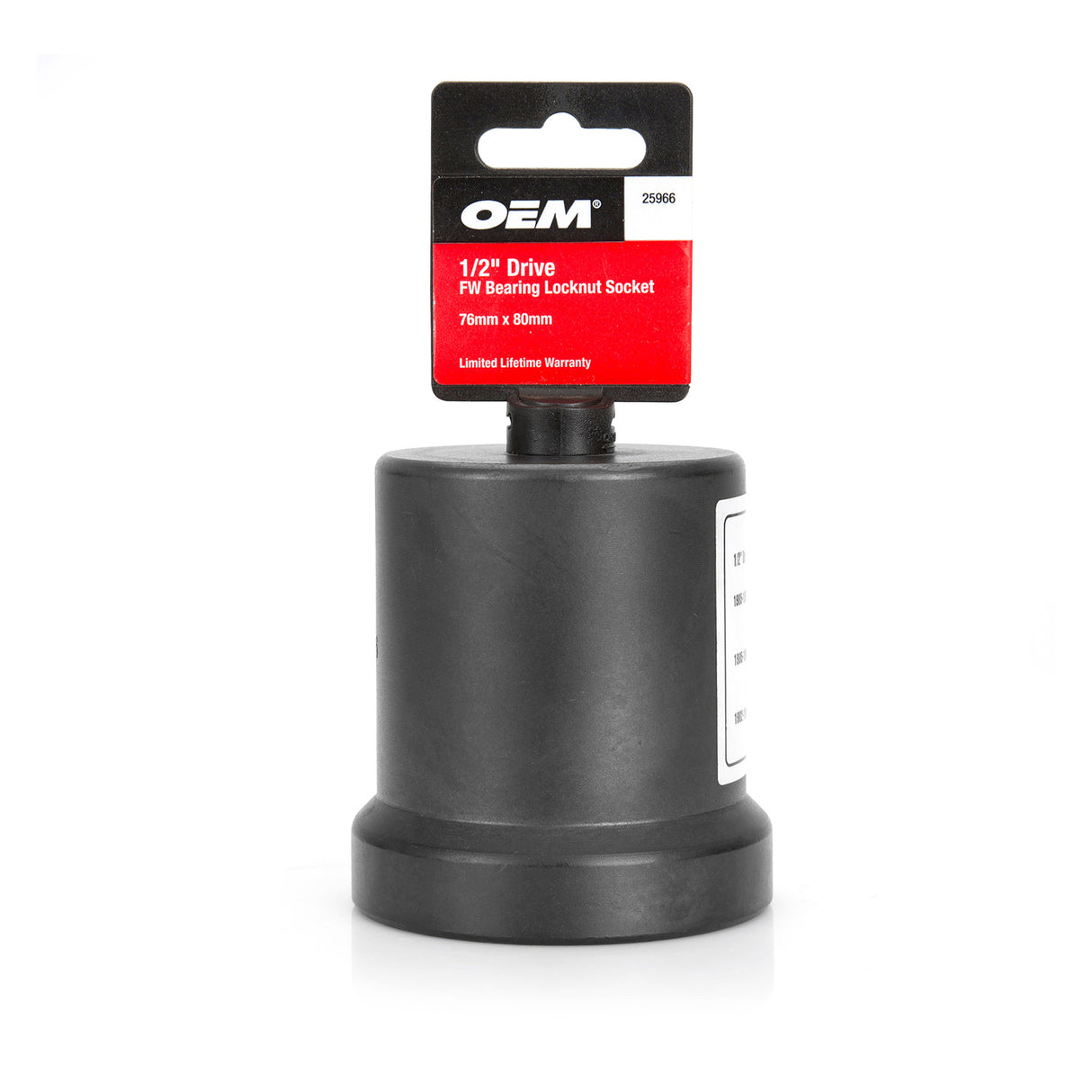 OEMTOOLS 25966 1/2in. 76 mm x 80 mm Front Wheel Bearing Locknut Socket Additional Image 3