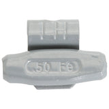 OEMTOOLS 23245 0.50 Oz. LH Style Steel Wheel Weigh - 1 Box of 25 Main Image