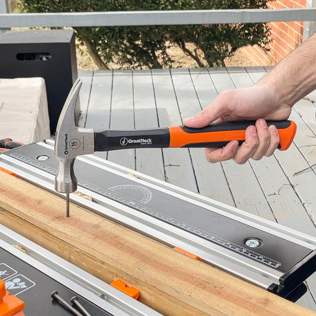 GreatNeck HG16S Fiberglass Straight Claw Hammer (16 Oz.) Additional Image 7