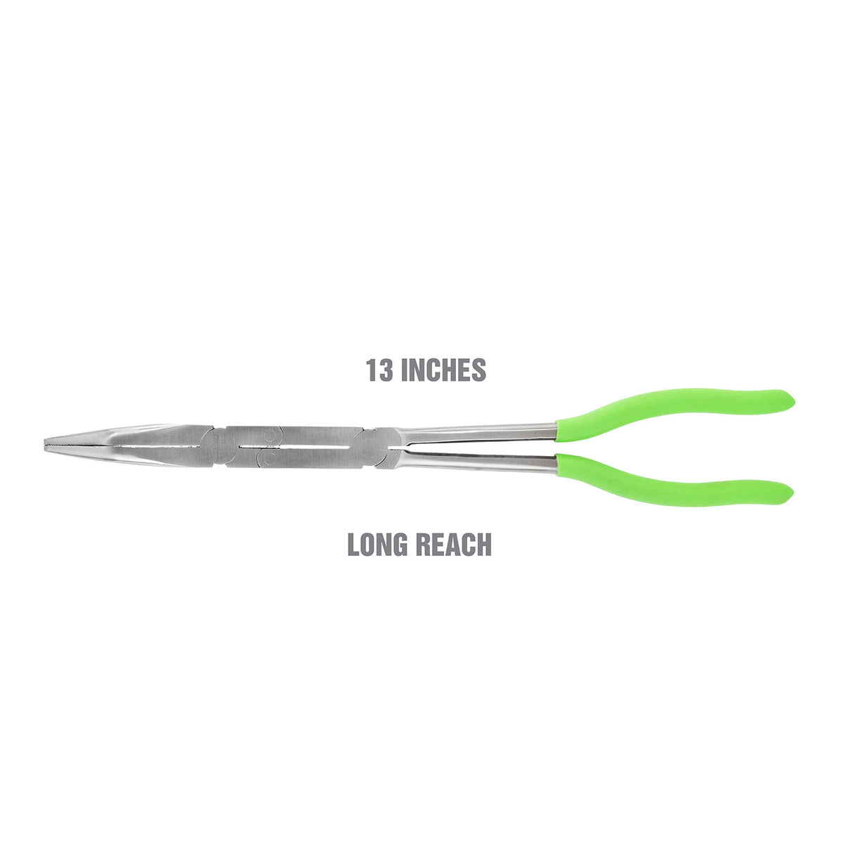 OEMTOOLS 22634 13 Inch X-Type Long Nose Pliers - 45° Additional Image 1