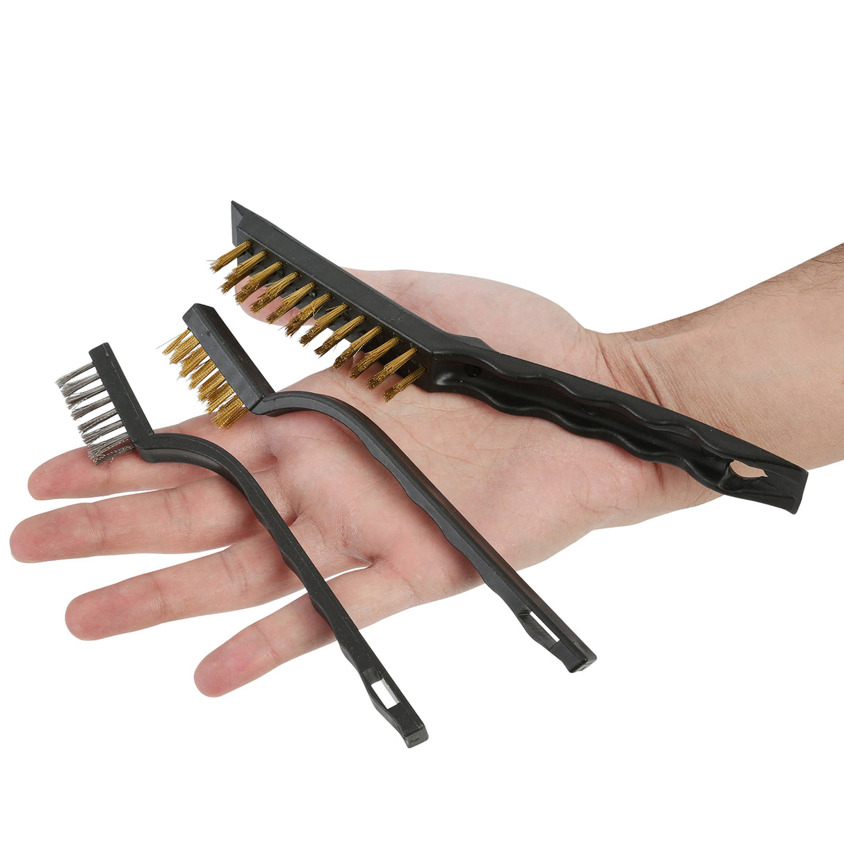 GreatNeck BS3W Wire Brush Set (3 Piece) Additional Image 6