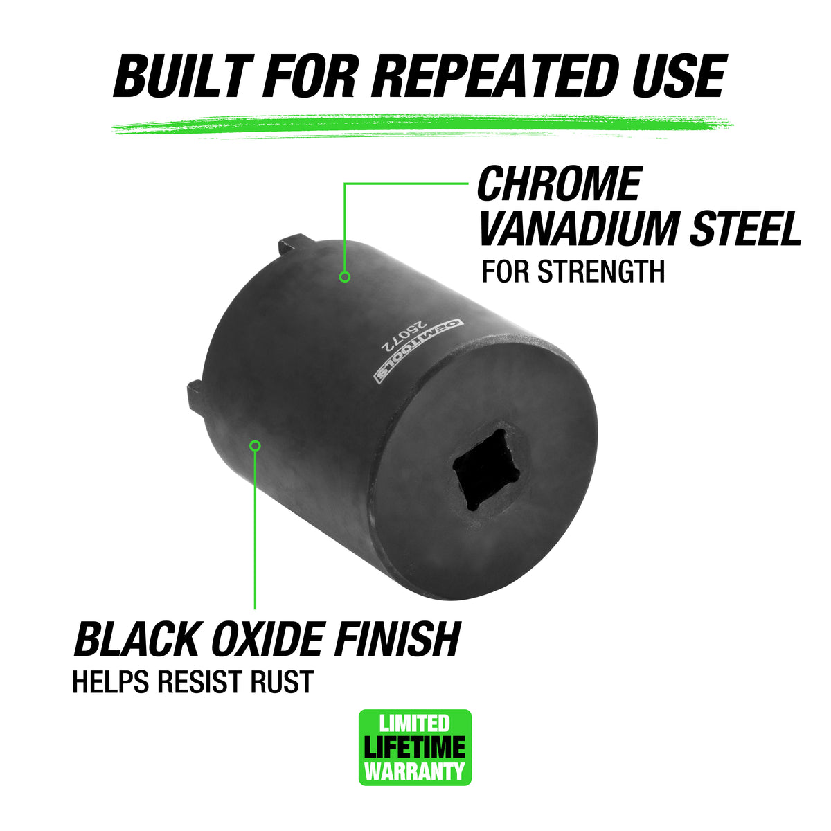 OEMTOOLS 25072 4WD 4-Lug Spindle Socket Additional Image 3