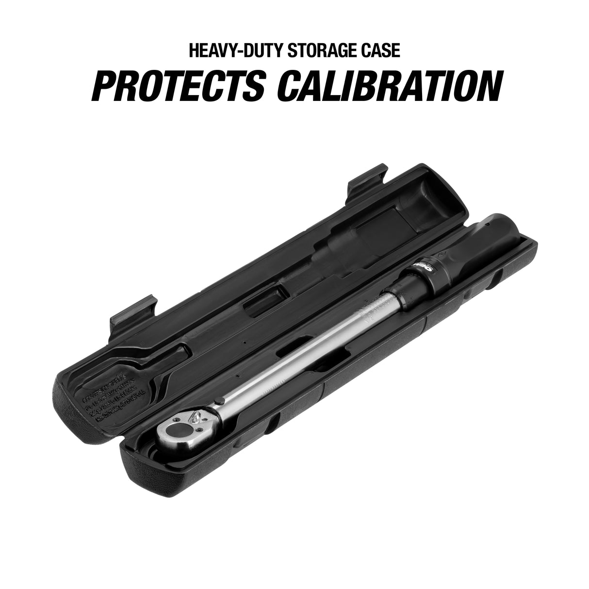 OEMTOOLS 25686 3/8in. Drive Click Style Torque Wrench (10-100 Ft/Lb.) Additional Image 6