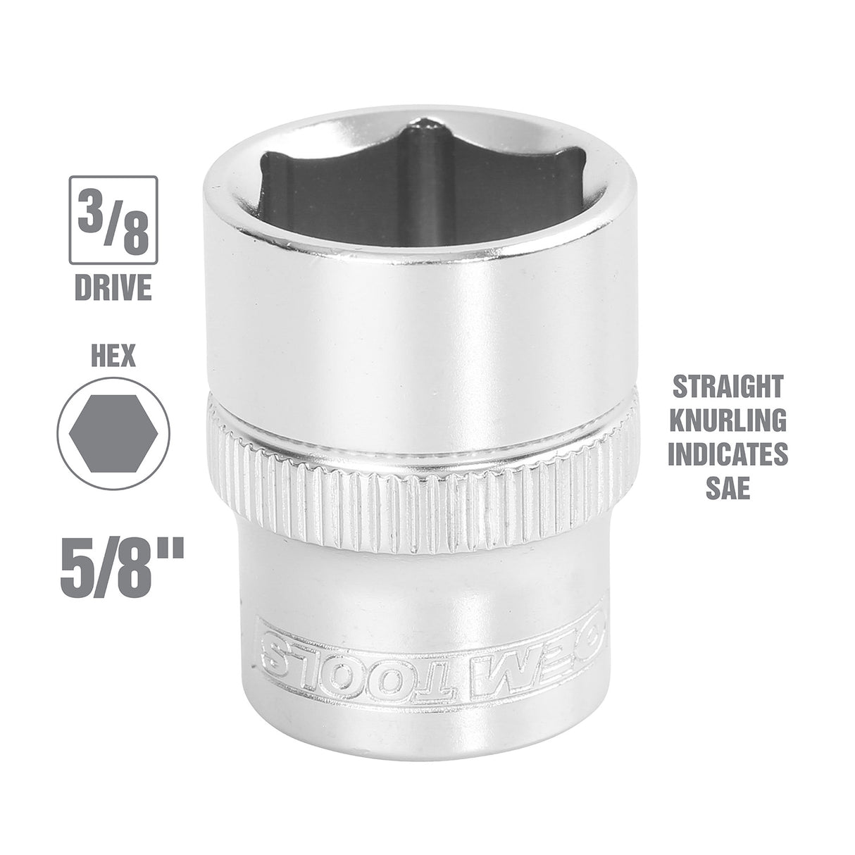 OEMTOOLS 22308 5/8 Inch SAE Socket Additional Image 1