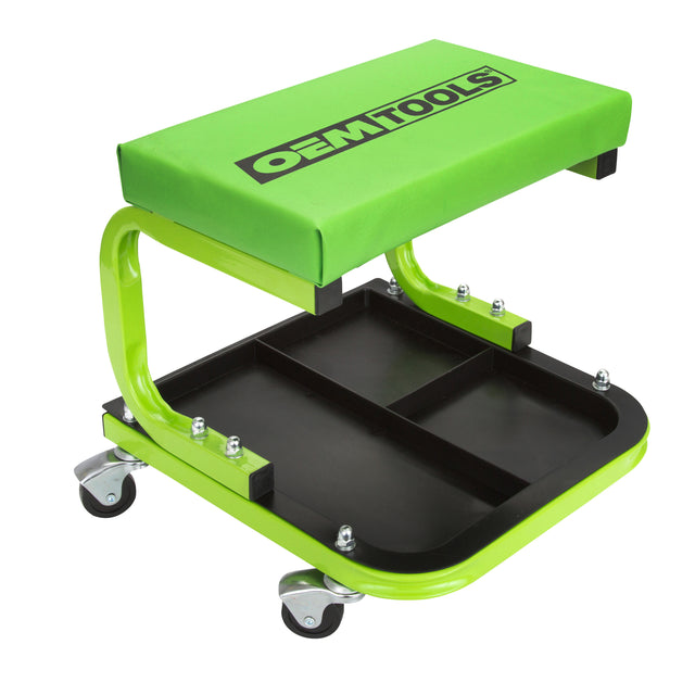 OEMTOOLS 24948 Cushioned Creeper Seat with Tool Tray Main Image