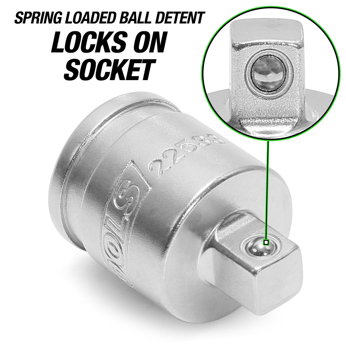 OEMTOOLS 22533 3/8in. Female x 1/4in. Male Adapter Additional Image 2
