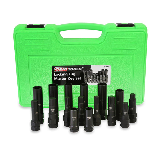 OEMTOOLS 24447 16 Piece Locking Lug Master Key Set Main Image