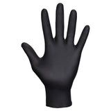 SAS 66582 Derma-Tuff Nitrile Glove Black (10 Boxes of 120) - Medium Additional Image 1