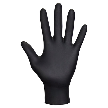 SAS 66582 Derma-Tuff Nitrile Glove Black (10 Boxes of 120) - Medium Additional Image 1