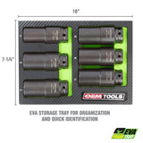 OEMTOOLS 25276 6 Piece Crank Bolt Socket Set Additional Image 2