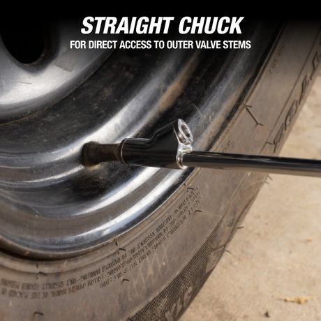 OEMTOOLS 24413 Dual Foot Air Chuck with Comfort Grip Handle Additional Image 2