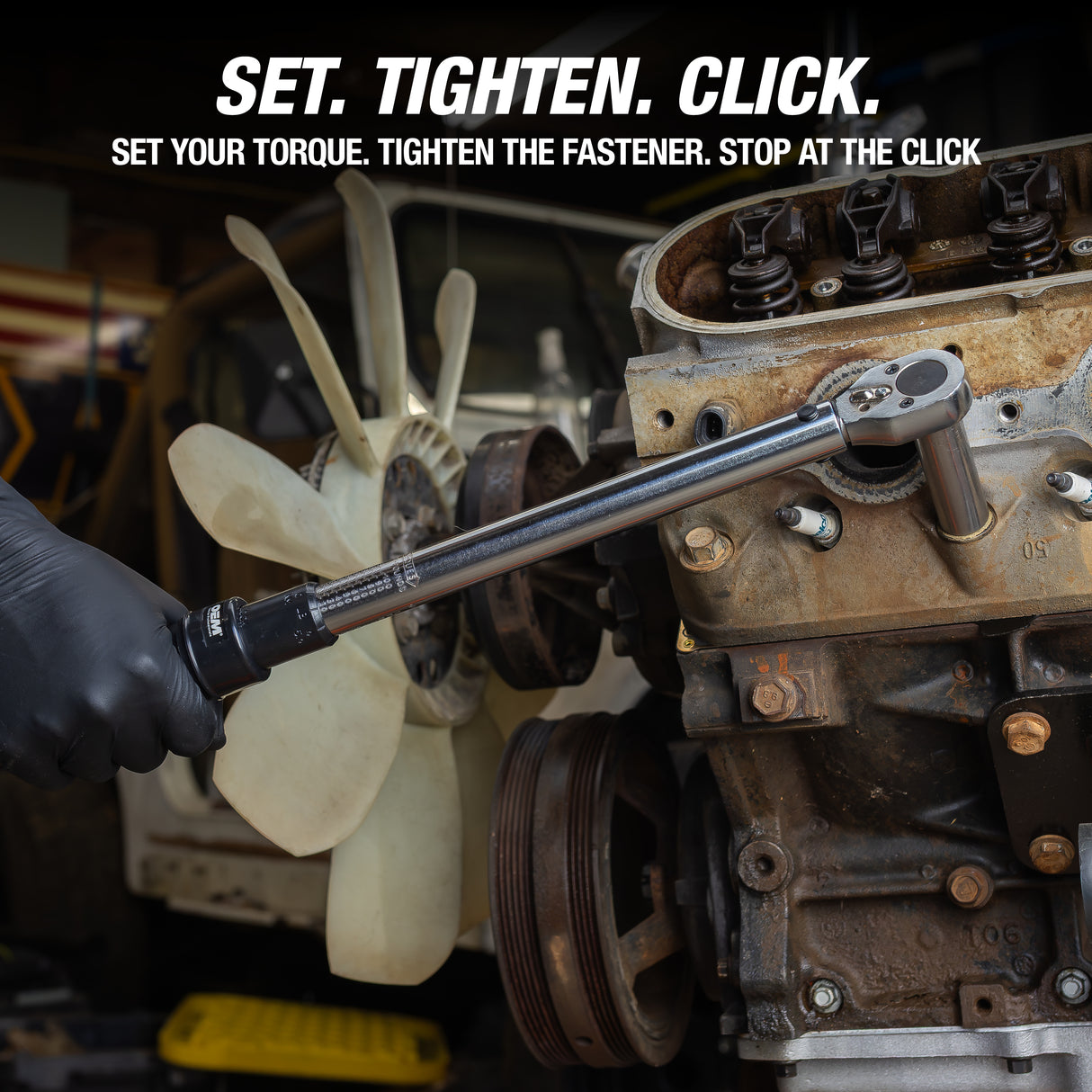 OEMTOOLS 25687 1/2in. Drive Click Style Torque Wrench (25-250 Ft/Lb.) Additional Image 2