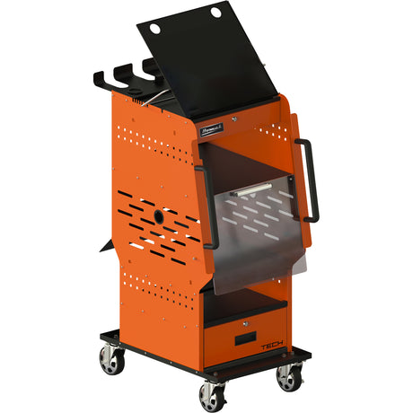 Homak HOMOB06019020 Mobile Diagnostic and Testing Terminal - Orange Main Image