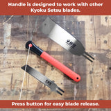 Kyoku Setsu 75003 Japanese Ryoba Double-Edged Pull Cut Saw Additional Image 5