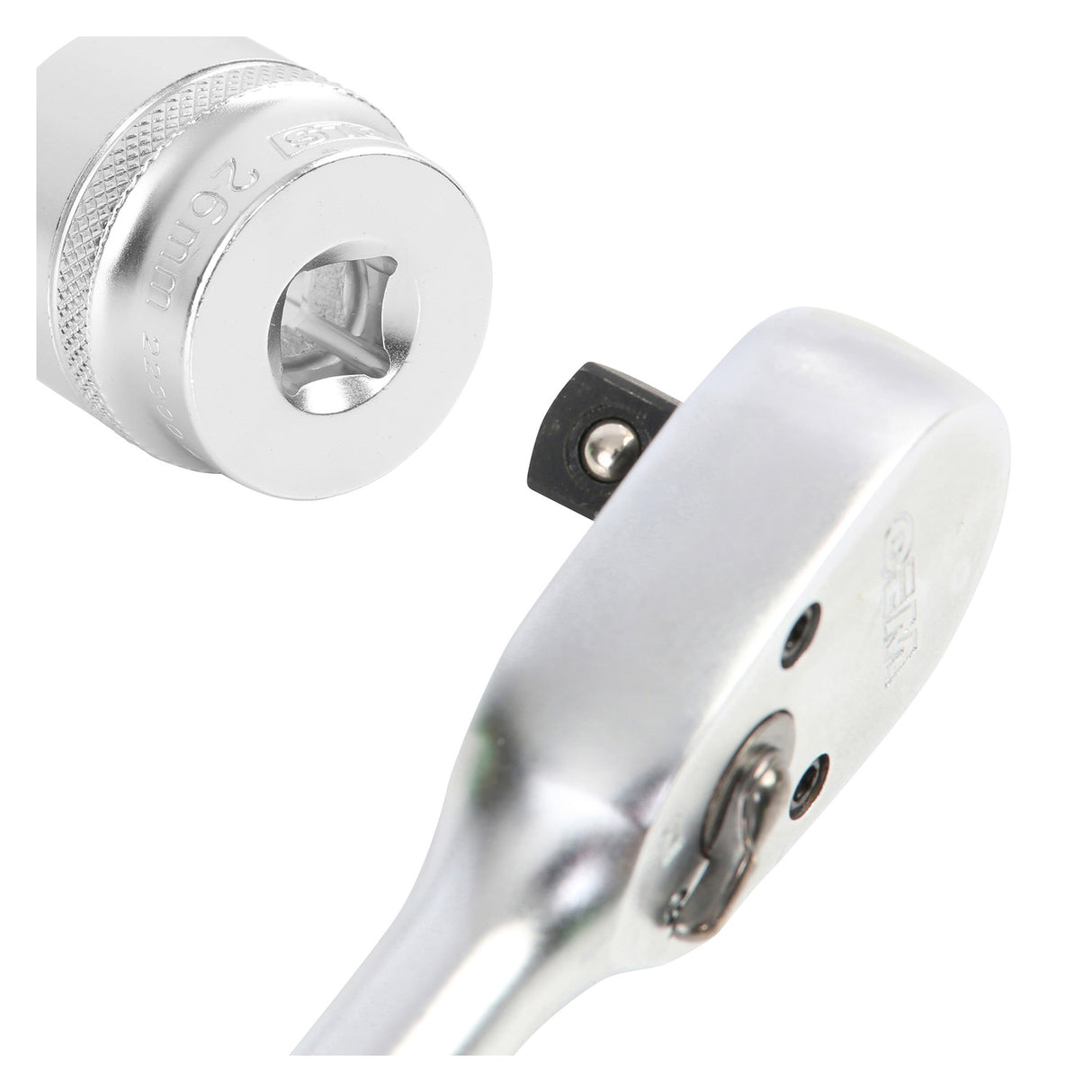 OEMTOOLS 22300 3/8 Inch Drive 6 Pt. Socket (26 mm) Additional Image 3