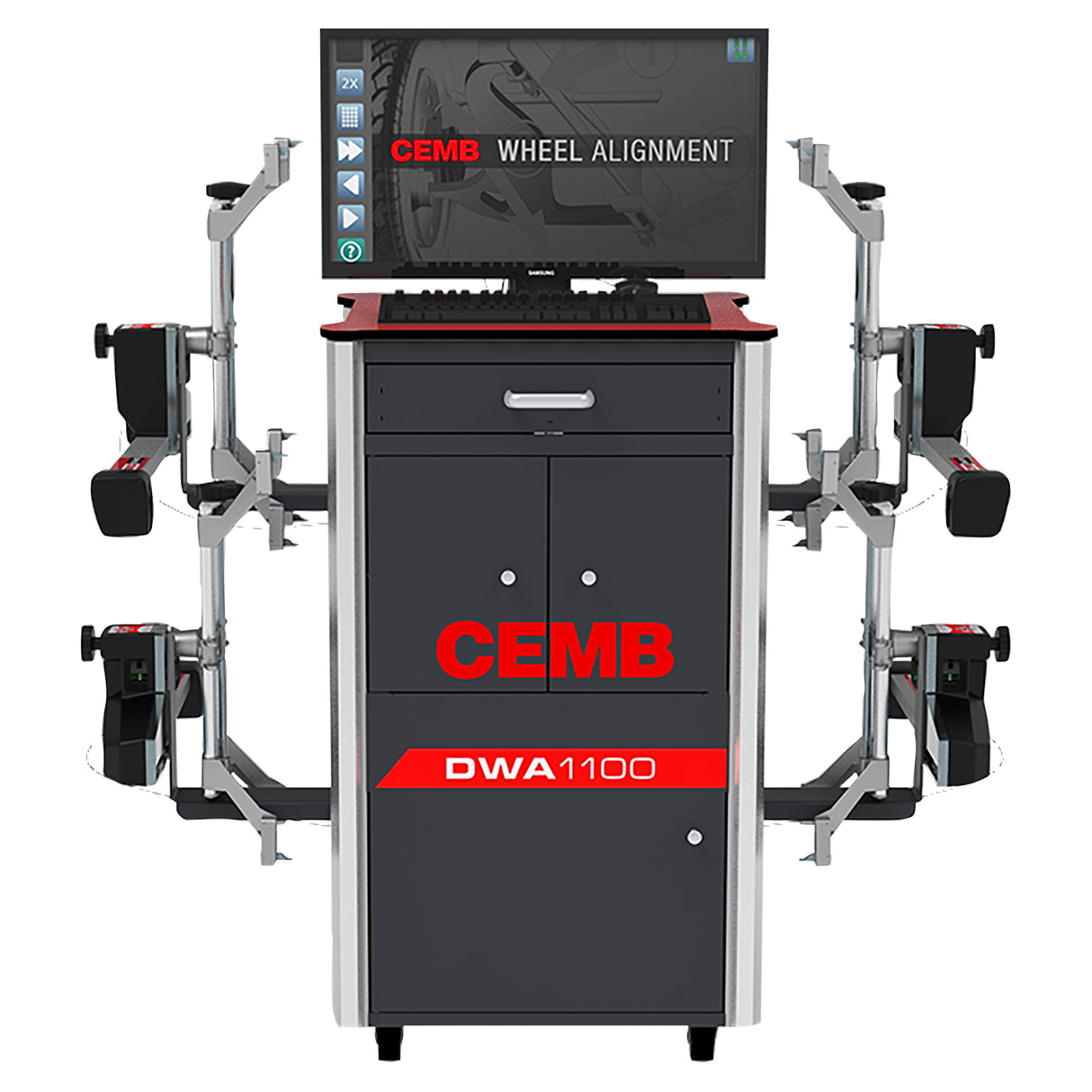 CEMB DWA1100 8-Sensor CCD Wheel Alignment System Main Image