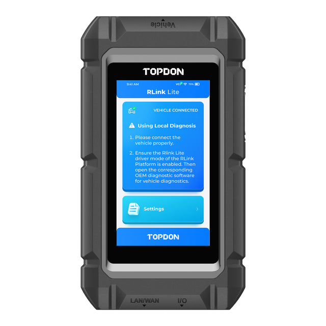 TopDon RLINKLITE J2534 Compliant Passthrough Programming Device Main Image