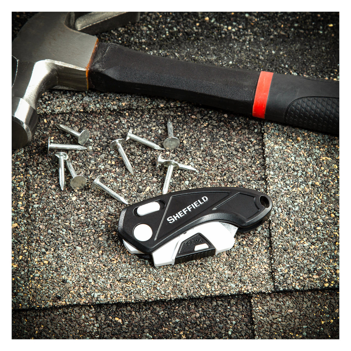 Sheffield 1282 Gadget Folding Lock Back® Utility Knife Additional Image 7