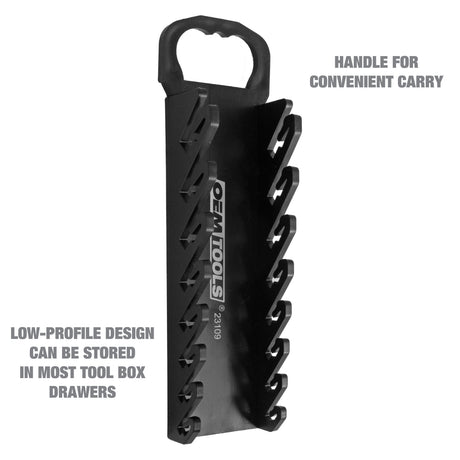 OEMTOOLS 23109 Stubby Wrench Organizer - Black Additional Image 4