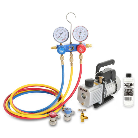 OEMTOOLS 68950 Starter A/C Vacuum Pump Kit - R134a Additional Image 2