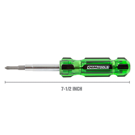 OEMTOOLS 22591 6-in-1 Screwdriver with Acetate Handle Additional Image 4
