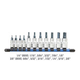 OEMTOOLS 22984 12 Piece Hex Bit Socket Set (SAE) Additional Image 2