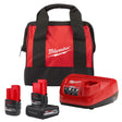 Milwaukee 48-59-2425P M12 Redlithium High Output Starter Kit Main Image