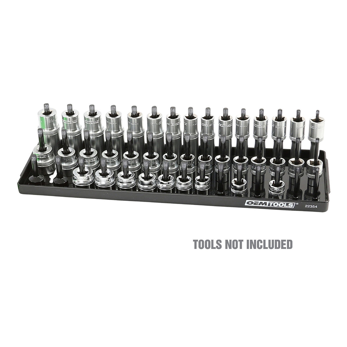 OEMTOOLS 22354 3 Post Socket Tray - 3/8in. Drive (Metric) Additional Image 5