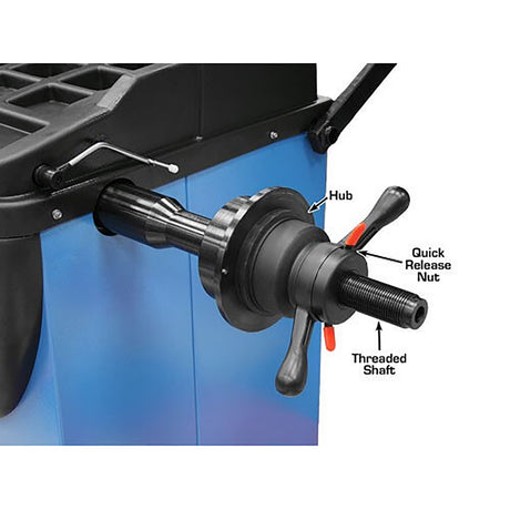 Atlas Equipment ATETCWB-COMBO2-FPD TC289 Rim Clamp Tire Changer + WB41 Wheel Balancer Combo Package Additional Image 7