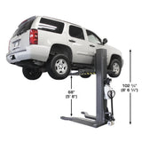 Atlas Automotive ATEXH-PSP-6000 6,000 Lb. Capacity Portable Single Post Lift Additional Image 1