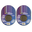 Shark Industries 12661 Depressed Center Hubless Grinding Wheels - 4.5in. x 1/4in. x 7/8in., 10 Pk Main Image