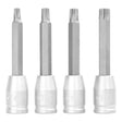 OEMTOOLS 25418 4 Piece Long Star Socket Set (3/8 Inch Drive) Main Image