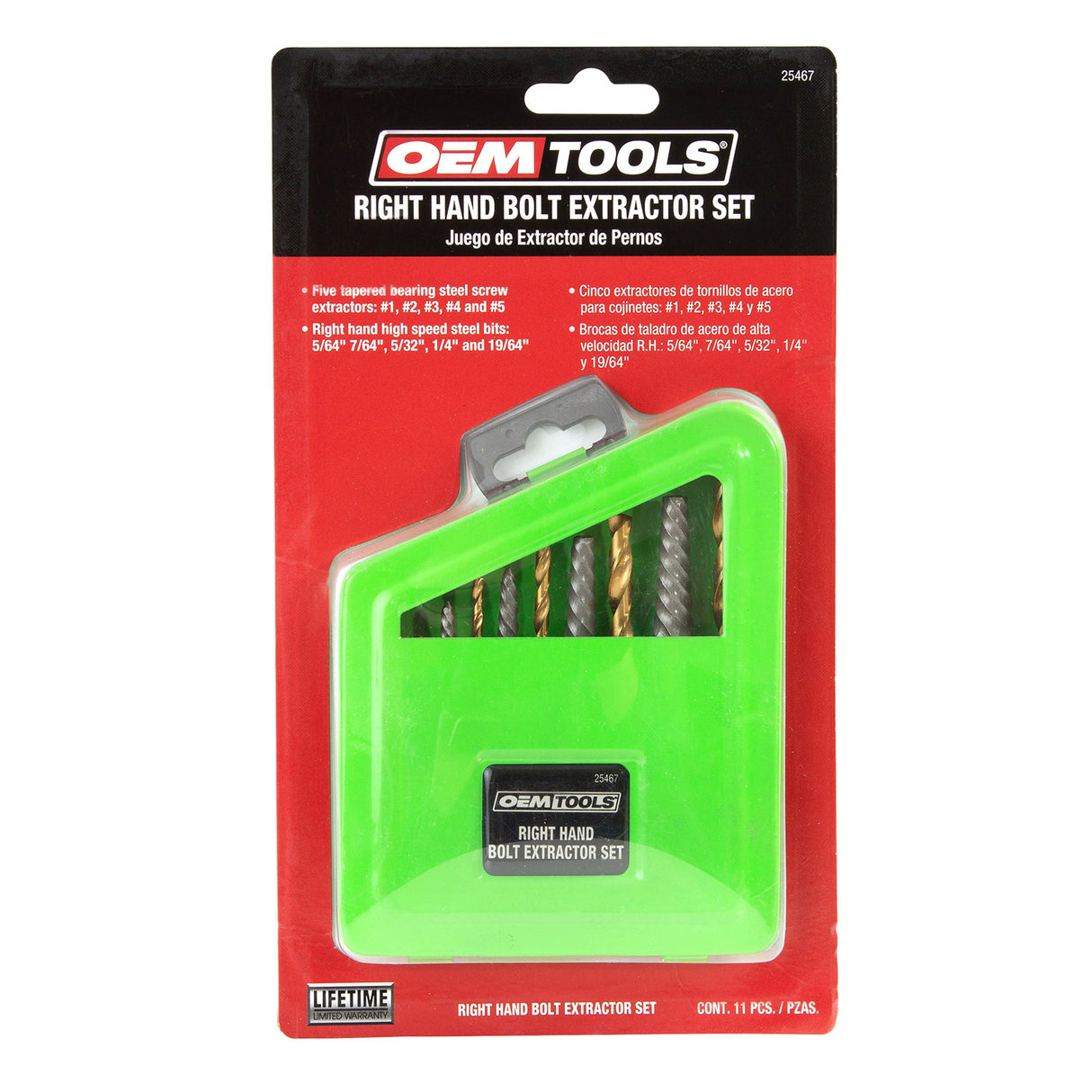 OEMTOOLS 25467 10-Piece Bolt Extractor Set Additional Image 5