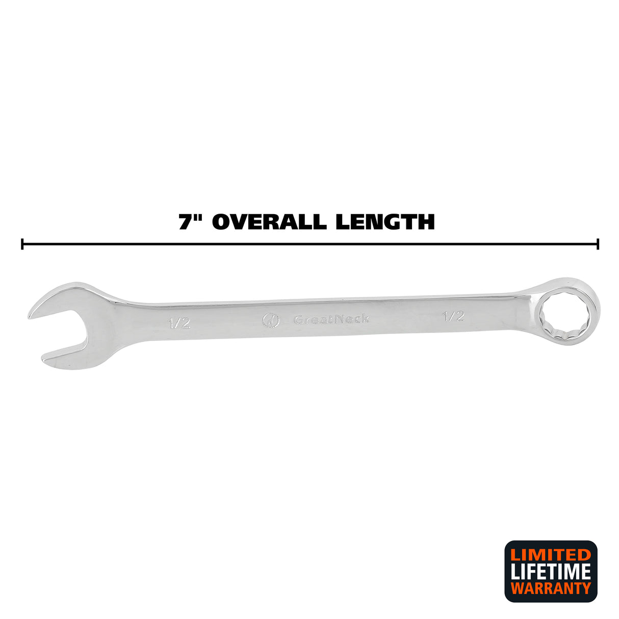 GreatNeck CO3C Combination Wrench (1/2 Inch) Additional Image 1