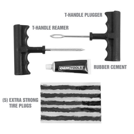 OEMTOOLS 26683 Tire Repair Kit Additional Image 1