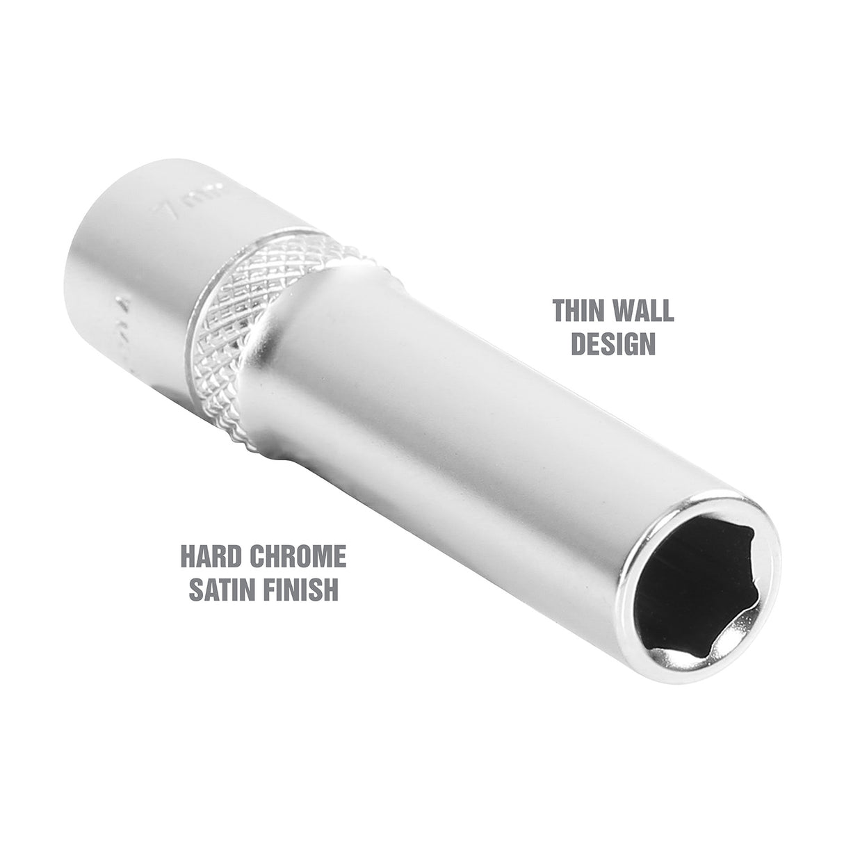 OEMTOOLS 22271 7 mm 1/4 Inch Drive Deep Socket Additional Image 2