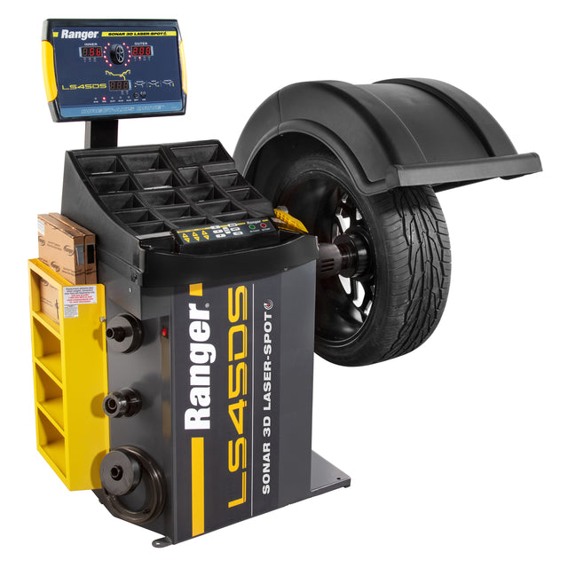 Ranger LS45DS Sonar 3D Laser-Spot Wheel Balancer w/Flange Plate Main Image